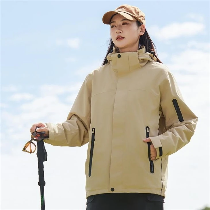 White black waterproof jacket7