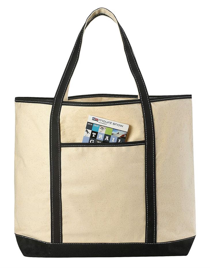 Light Weight Canvas Tote Beach Handbag