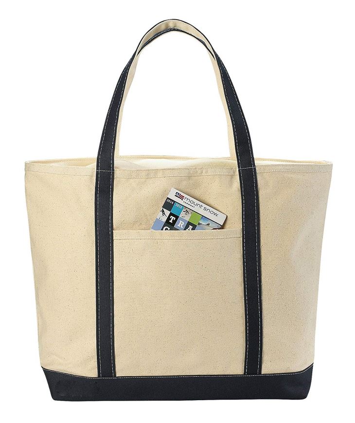 Light Weight Canvas Tote Beach Handbag